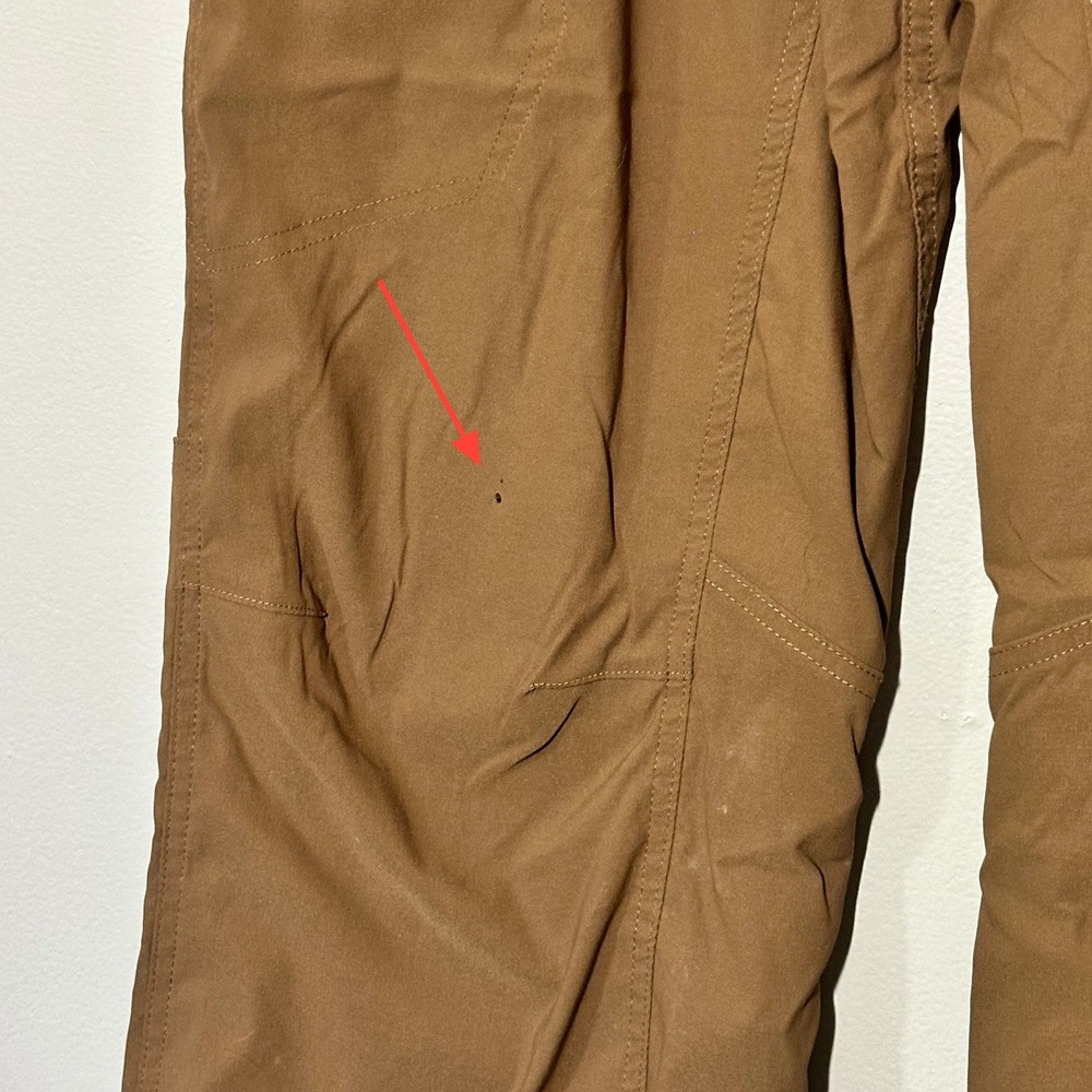 Eddie Bauer First Ascent Guide Pro Fleece Lined Pants Mens 38x30 Brown Hiking - Picture 6 of 8
